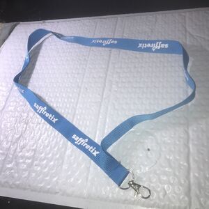SAFFIRETIX Turquoise Lanyard